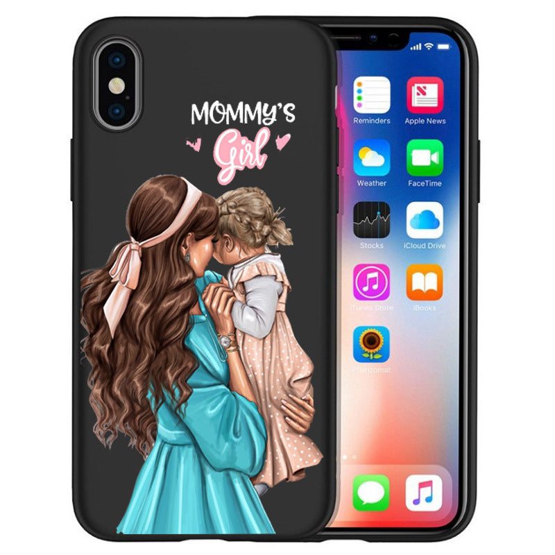 Wholesale Fashion Mom Family Parent Child TPU Phone Cases